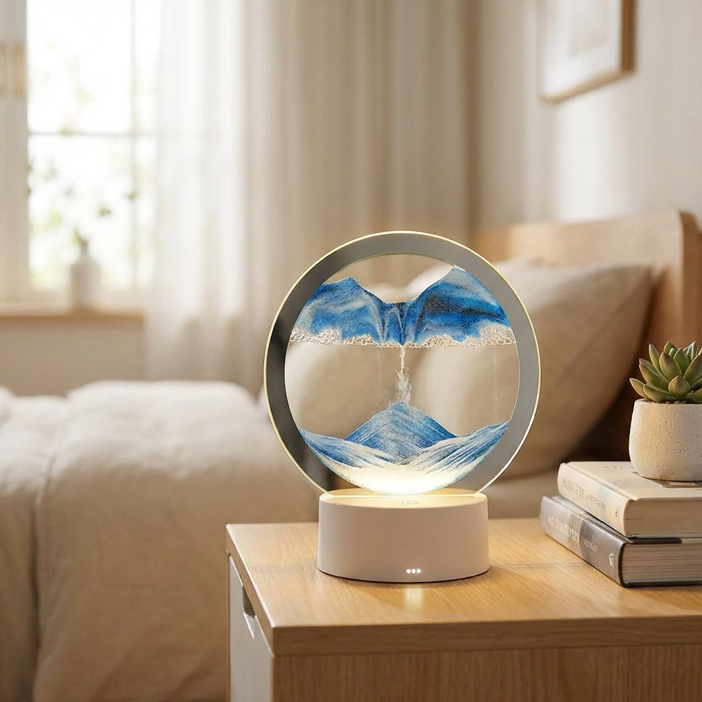 Ocean Sand Lamp LED Table Light for Relaxation – Vela Avenue