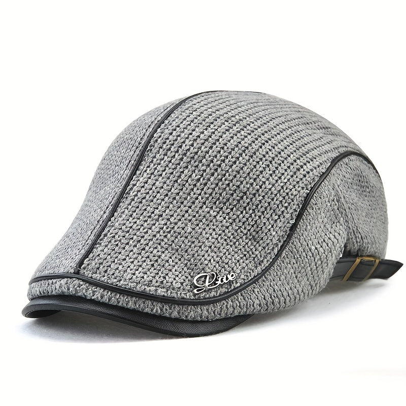 Unisex knitted beret warm & stylish for autumn and winter – Elias
