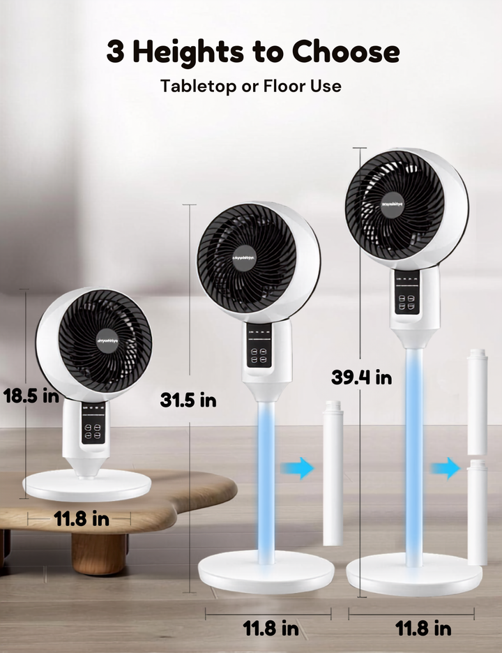 Modern 3D circulation fan - Aerovibe
