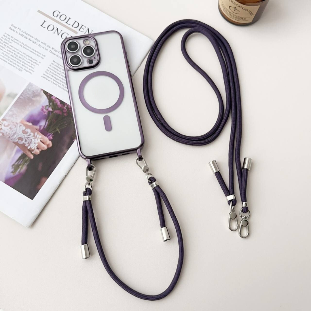 MagSafe shoulder case for iPhone with carrying strap – Halo (1+1 FREE)