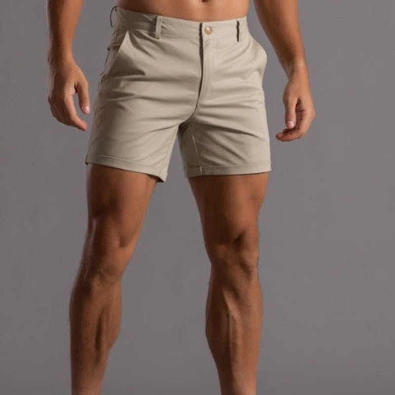 Breathable cotton chino shorts – Sandro