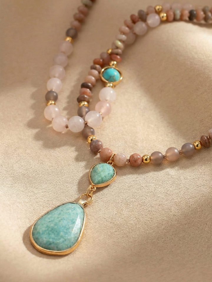 Deeply Cleansing Pastel Mala Necklace - Aurielle