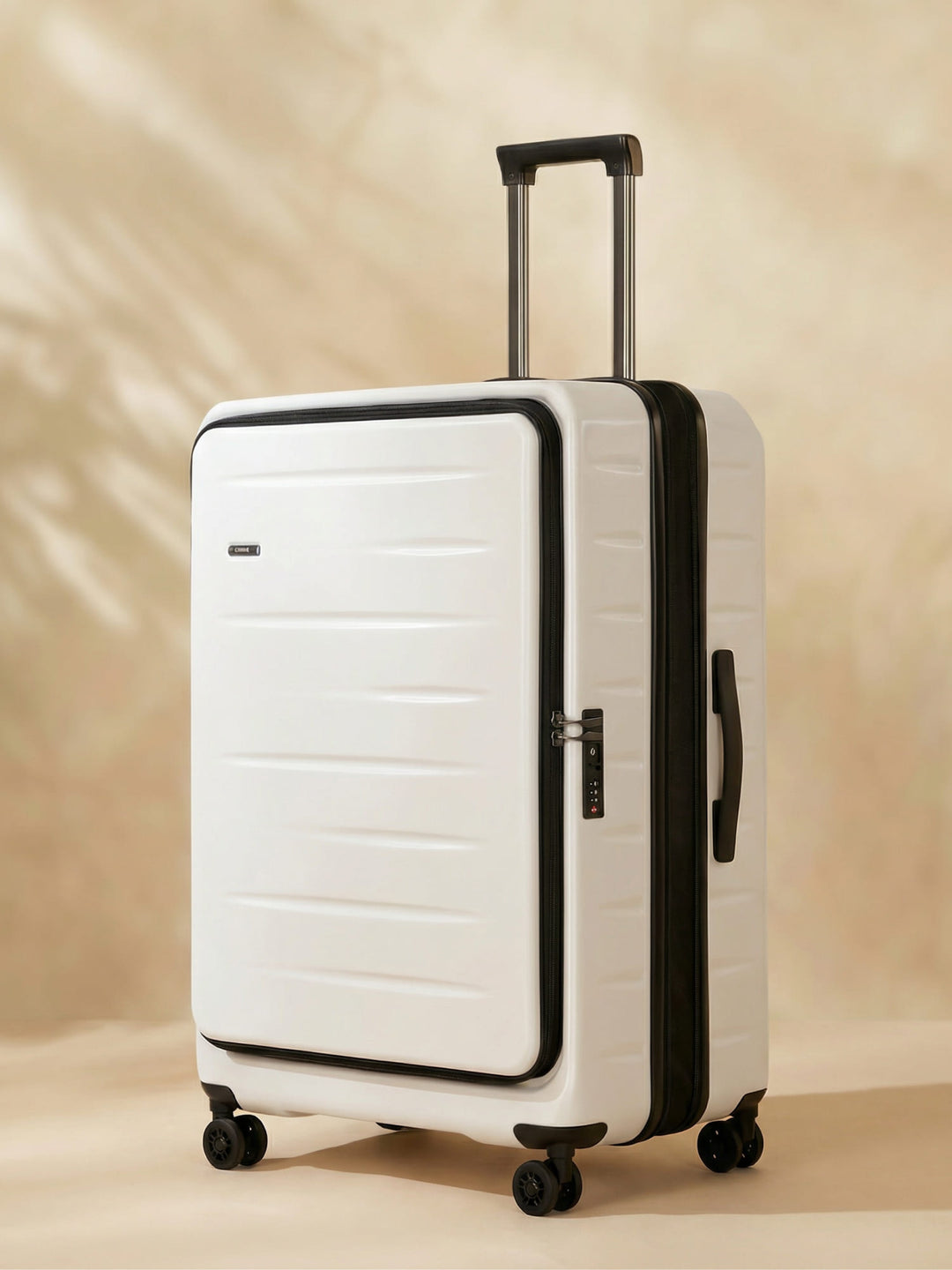 Expandable Hard Shell Carry-On with Front Pocket & TSA Lock