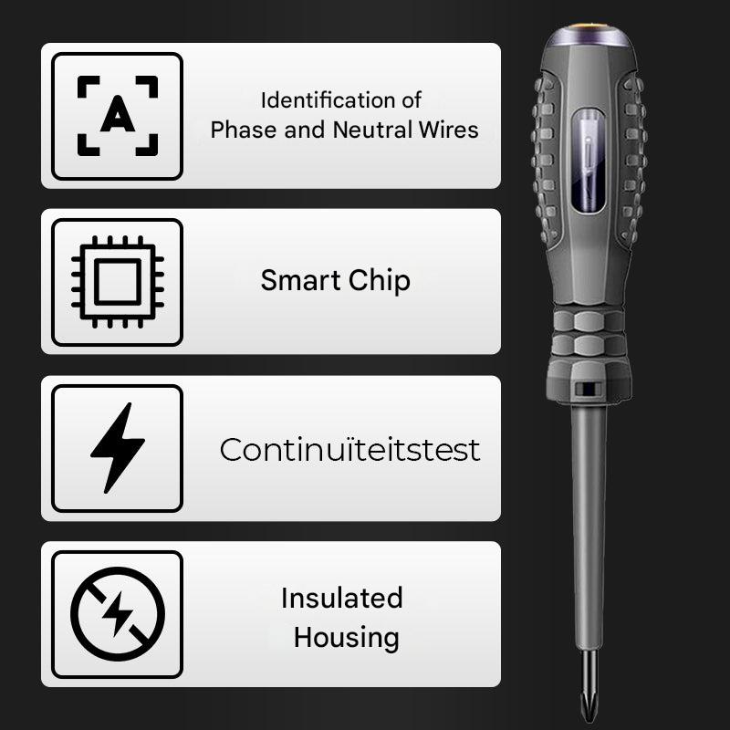2-in-1 Screwdriver and Voltage Detector – SparkPro-Crosshead-Nora Luxe