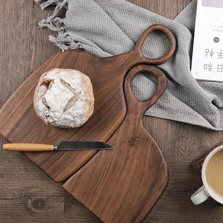2-Pack Walnut Wooden Cutting Boards - Waldré-The Livary