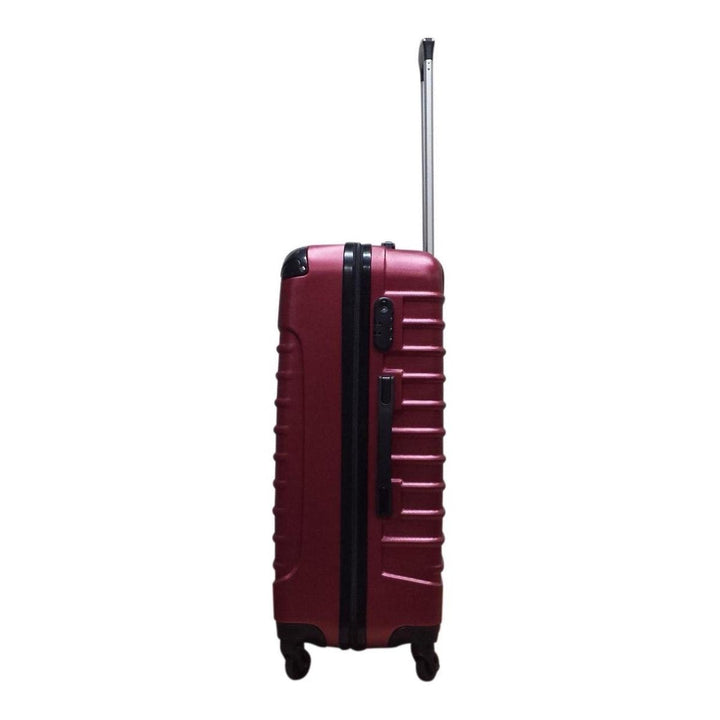 2-piece hard shell suitcase set - Capri Nero-Nora Luxe