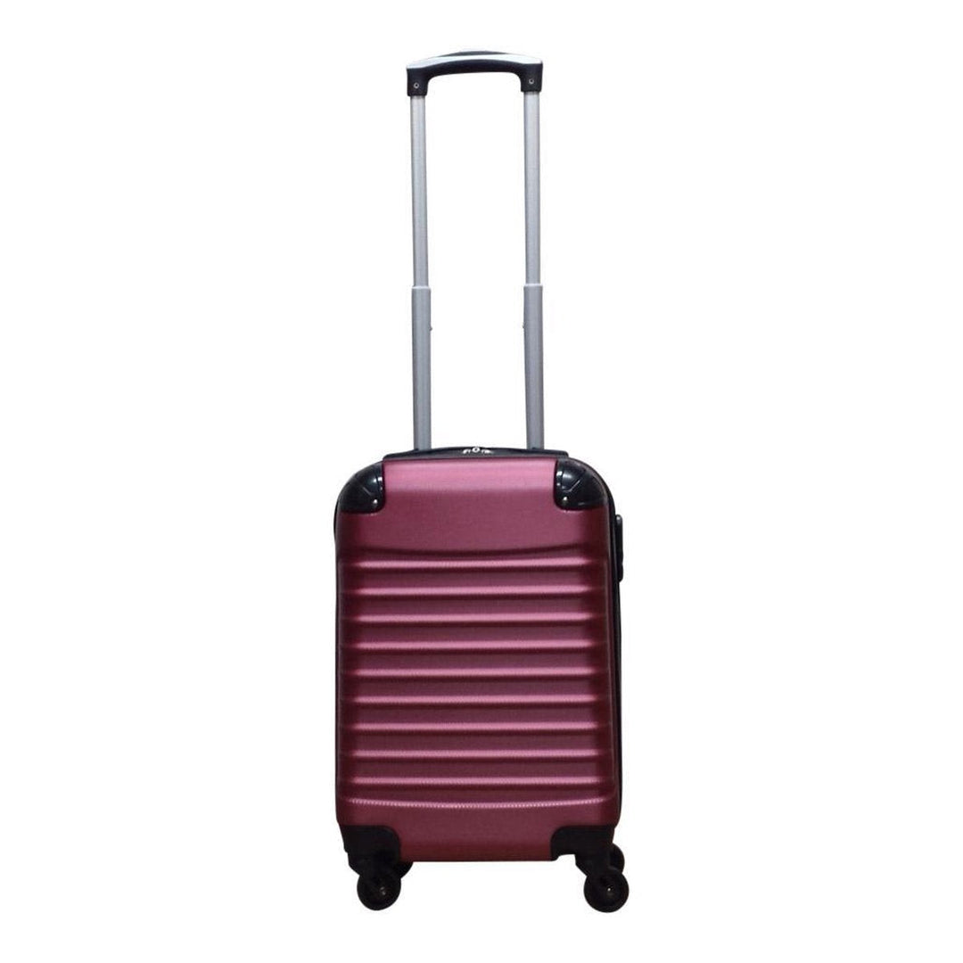 2-piece hard shell suitcase set - Capri Nero-Nora Luxe