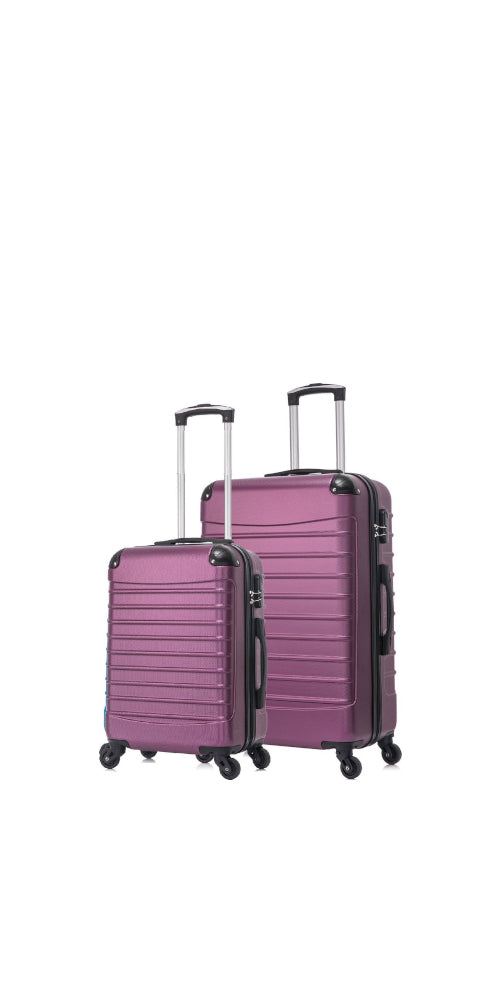 2-piece hard shell suitcase set – Torino-Nora Luxe