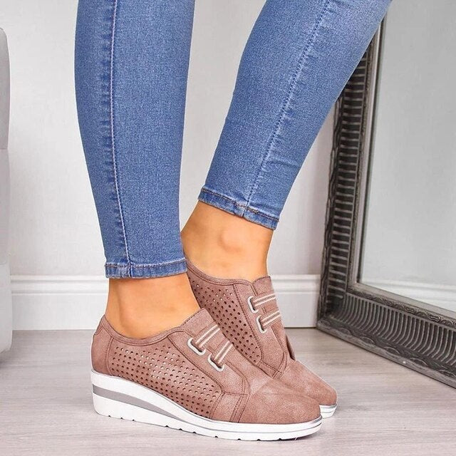 Comfortable women's autumn shoes with arch support – Leandra