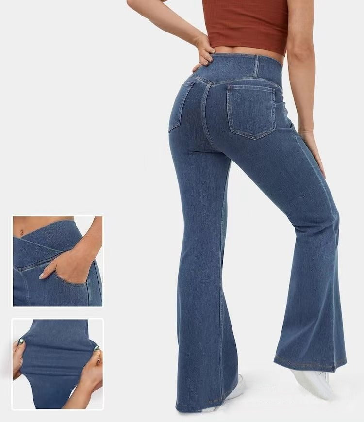 Modern women's stretch jeans – Helena