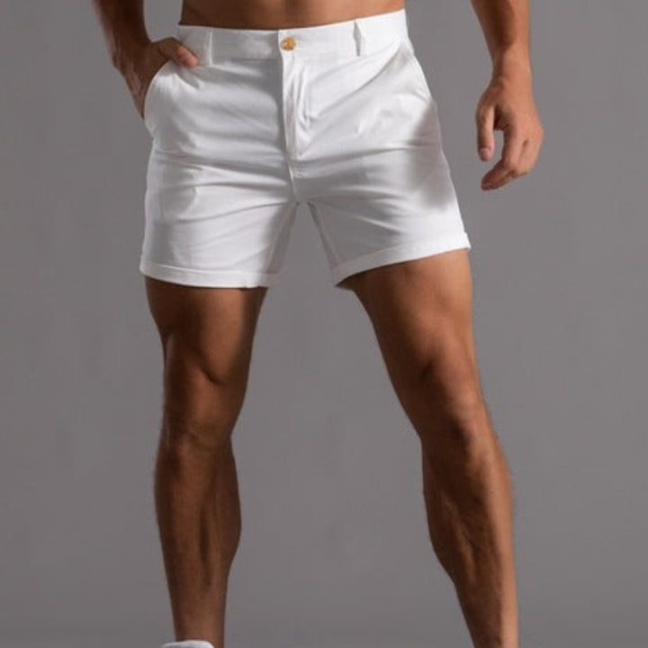 Breathable cotton chino shorts – Sandro