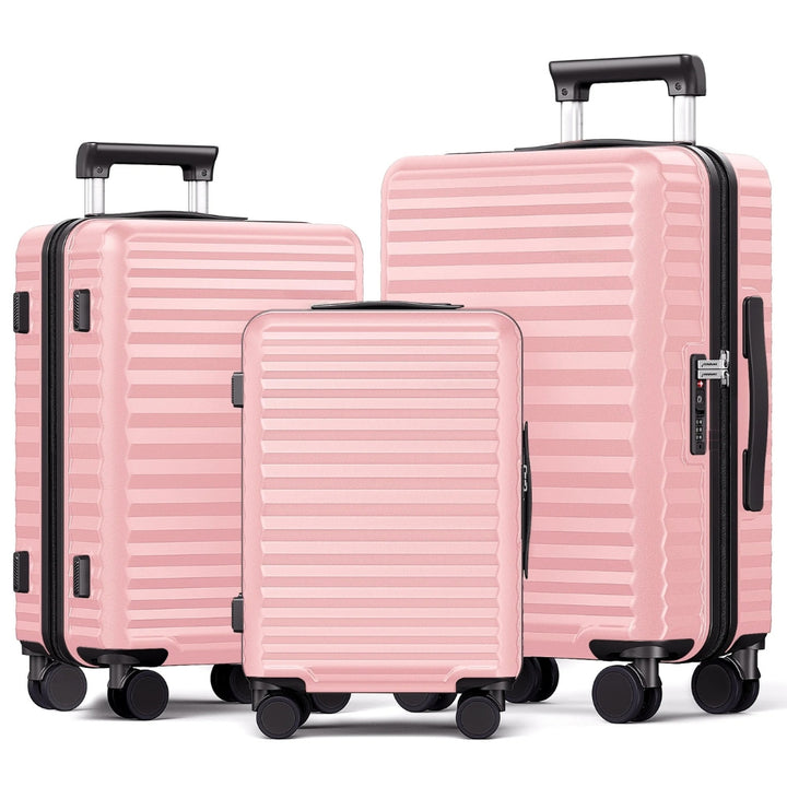 Hard Shell Suitcase Set – Monaco Skyline
