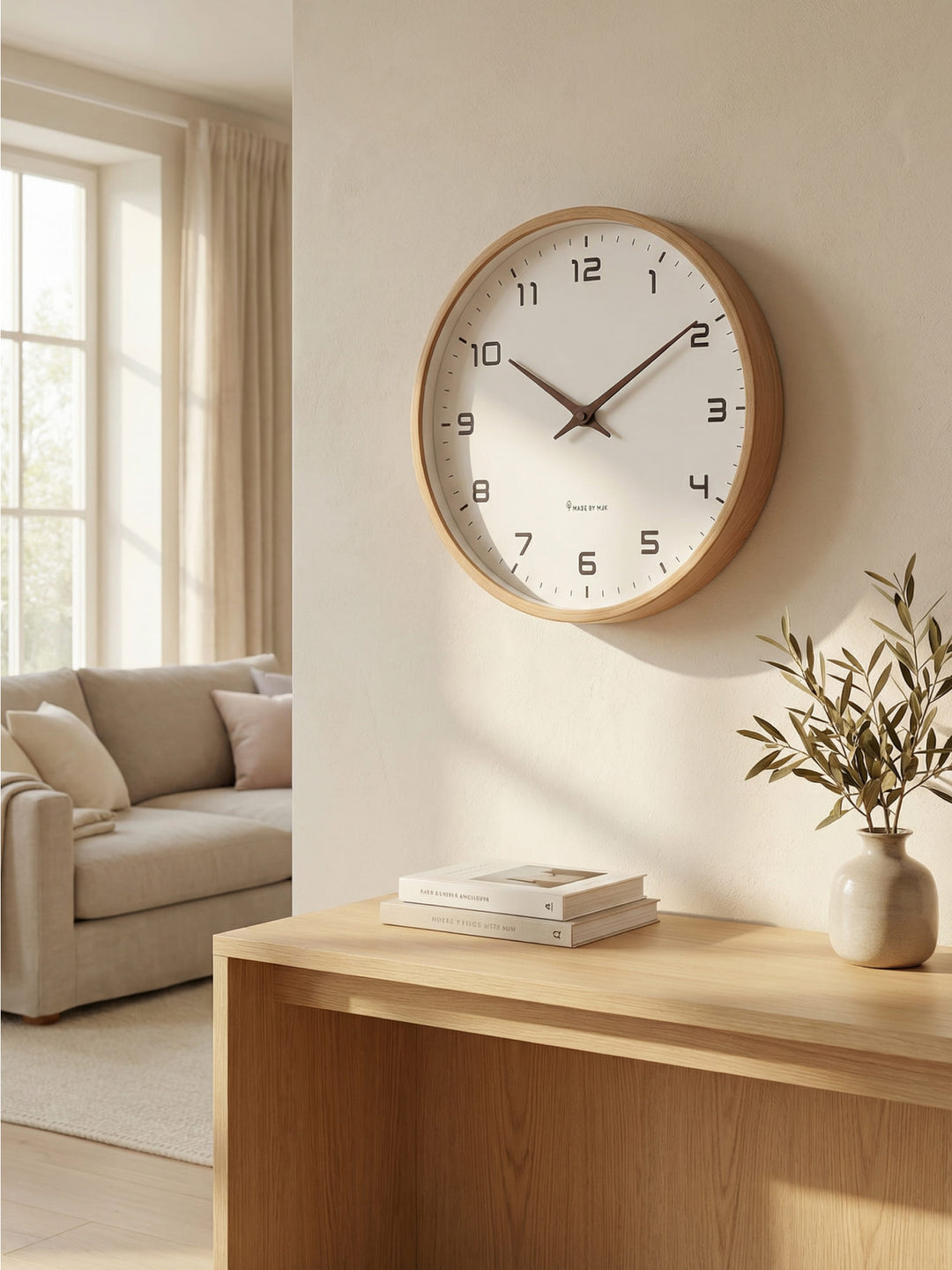 Wooden Wall Clock - NordicTimber