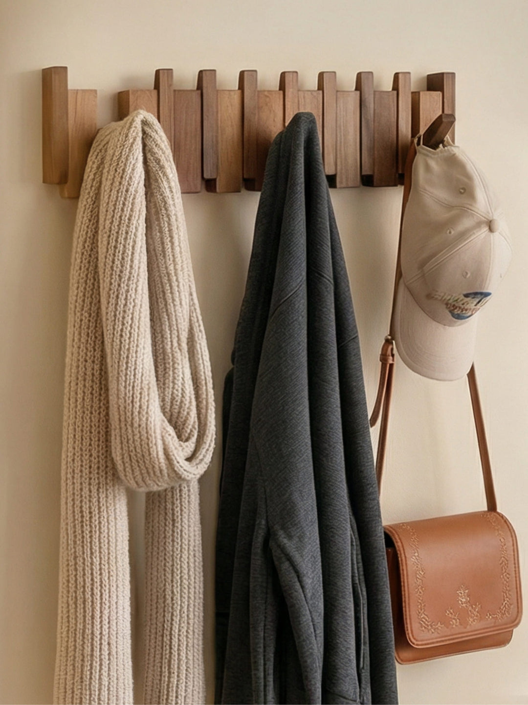Wooden Piano Coat Rack - HarmonyCoat