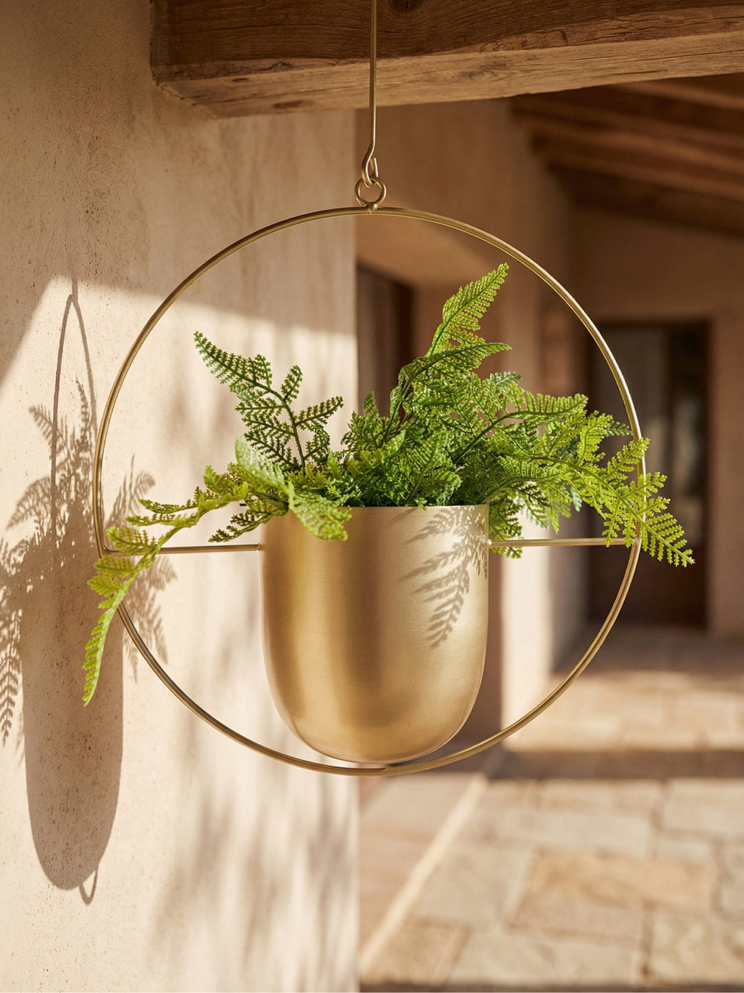 Stylish Indoor and Outdoor Plant Hanger - LeafLuxe
