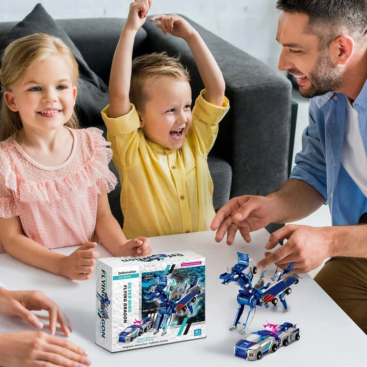 2 In 1 Transforming Toy Vehicle - Magitronix