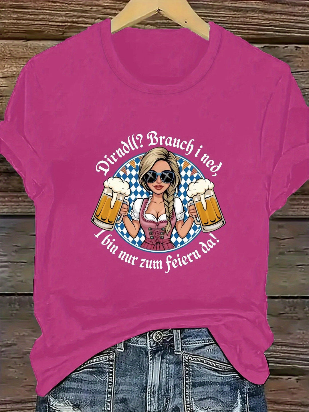 Women's Plus Size Short-Sleeve T-Shirt – Liesl Oktoberfest 2026