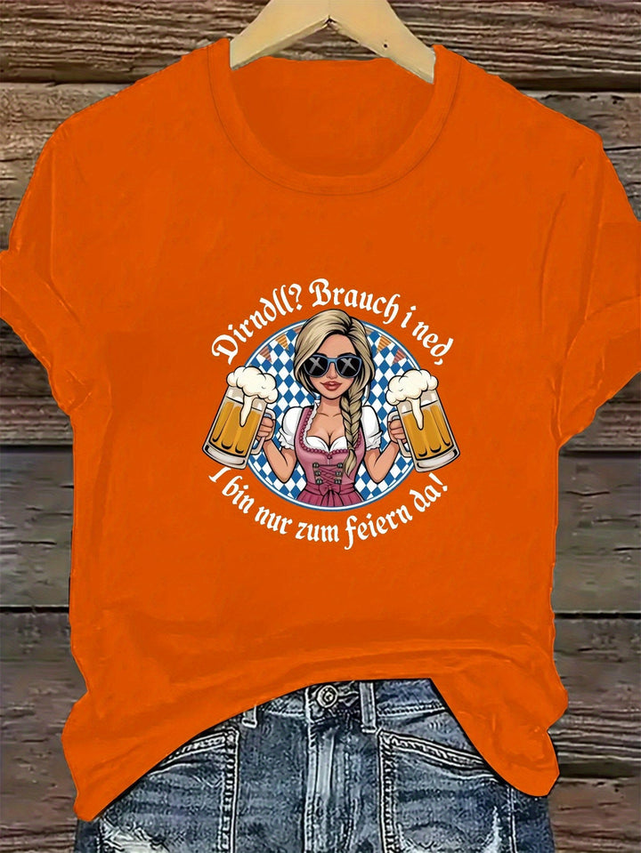 Women's Plus Size Short-Sleeve T-Shirt – Liesl Oktoberfest 2026