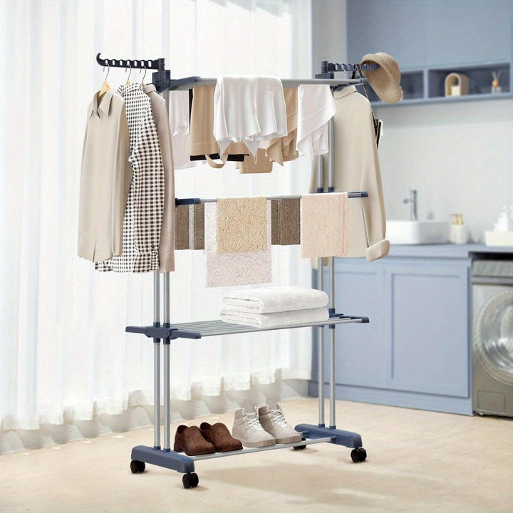 3-Tier Vertical Clothes Airer - Vertira