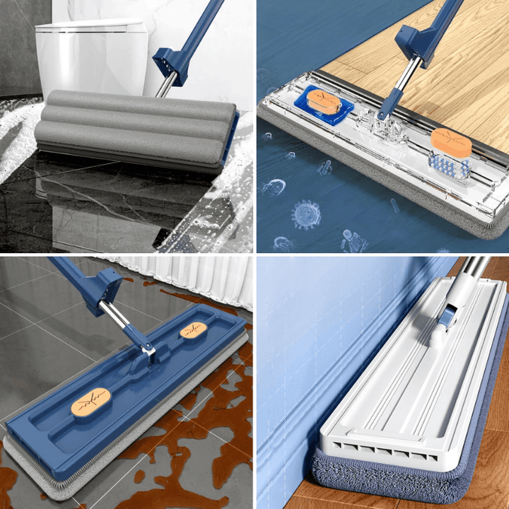360° Rotating Mop - RotiMop-Blue-Nora Luxe