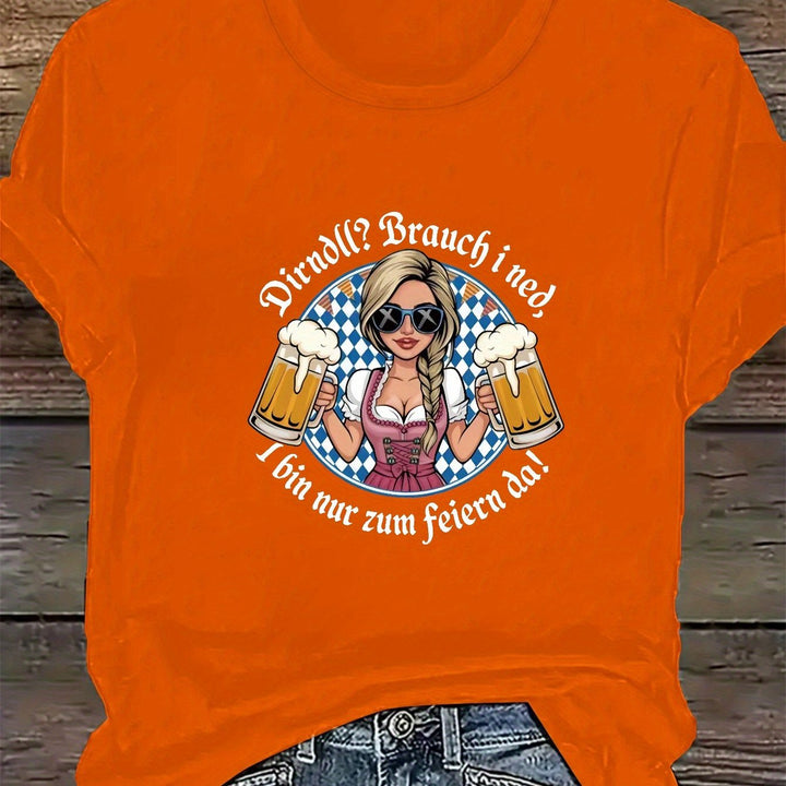 Women's Plus Size Short-Sleeve T-Shirt – Liesl Oktoberfest 2026