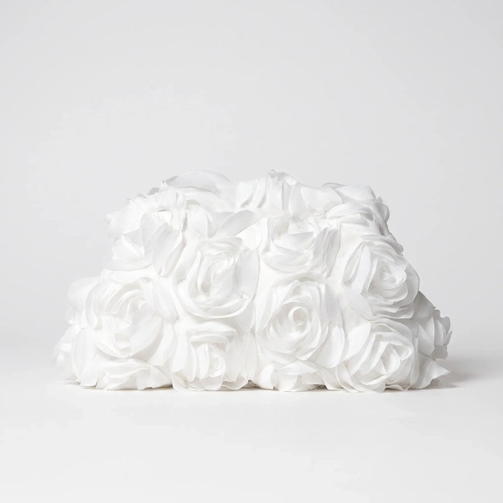 3D Floral Evening Clutch Bag - Floralia
