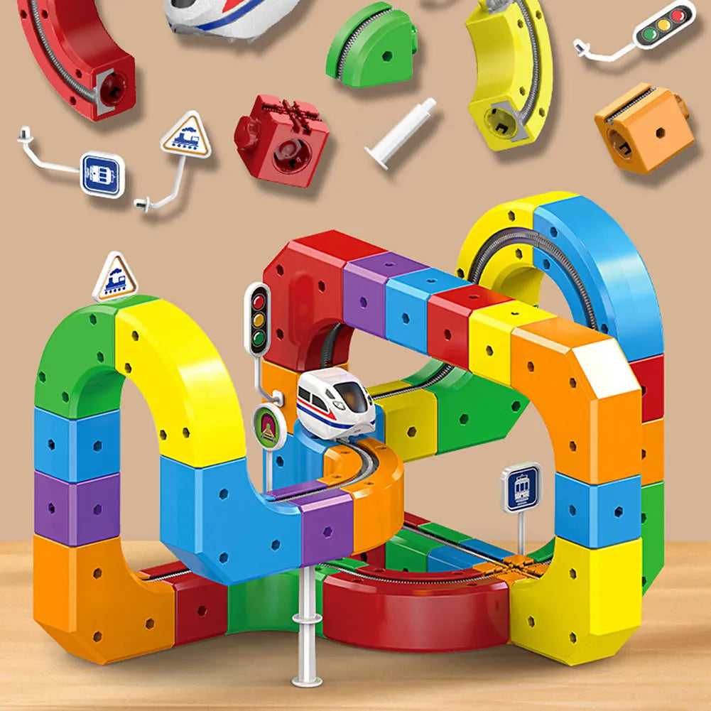 3D Flexible Railway Building Kit - Zoomdex