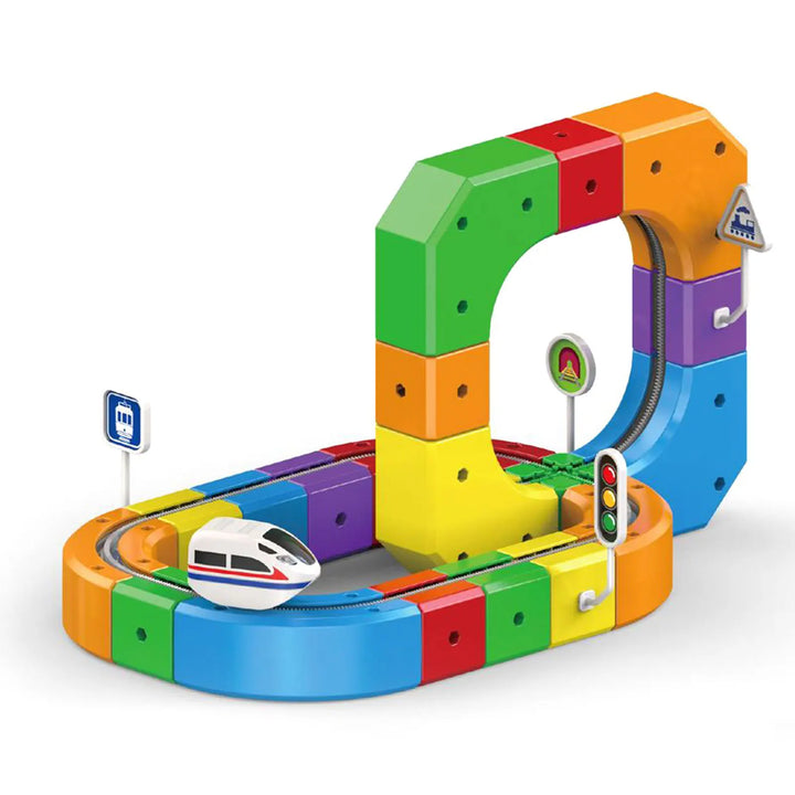 3D Flexible Railway Building Kit - Zoomdex