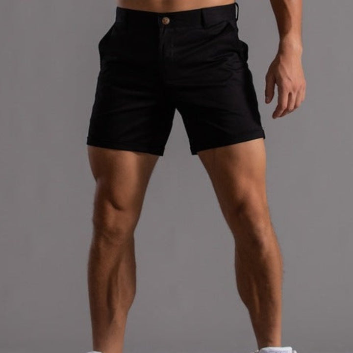 Breathable cotton chino shorts – Sandro