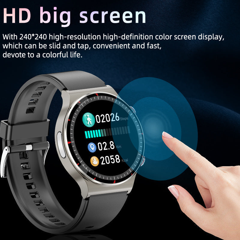 EKG smartwatch with blood oxygen and heart rate sensor – CardioTrack