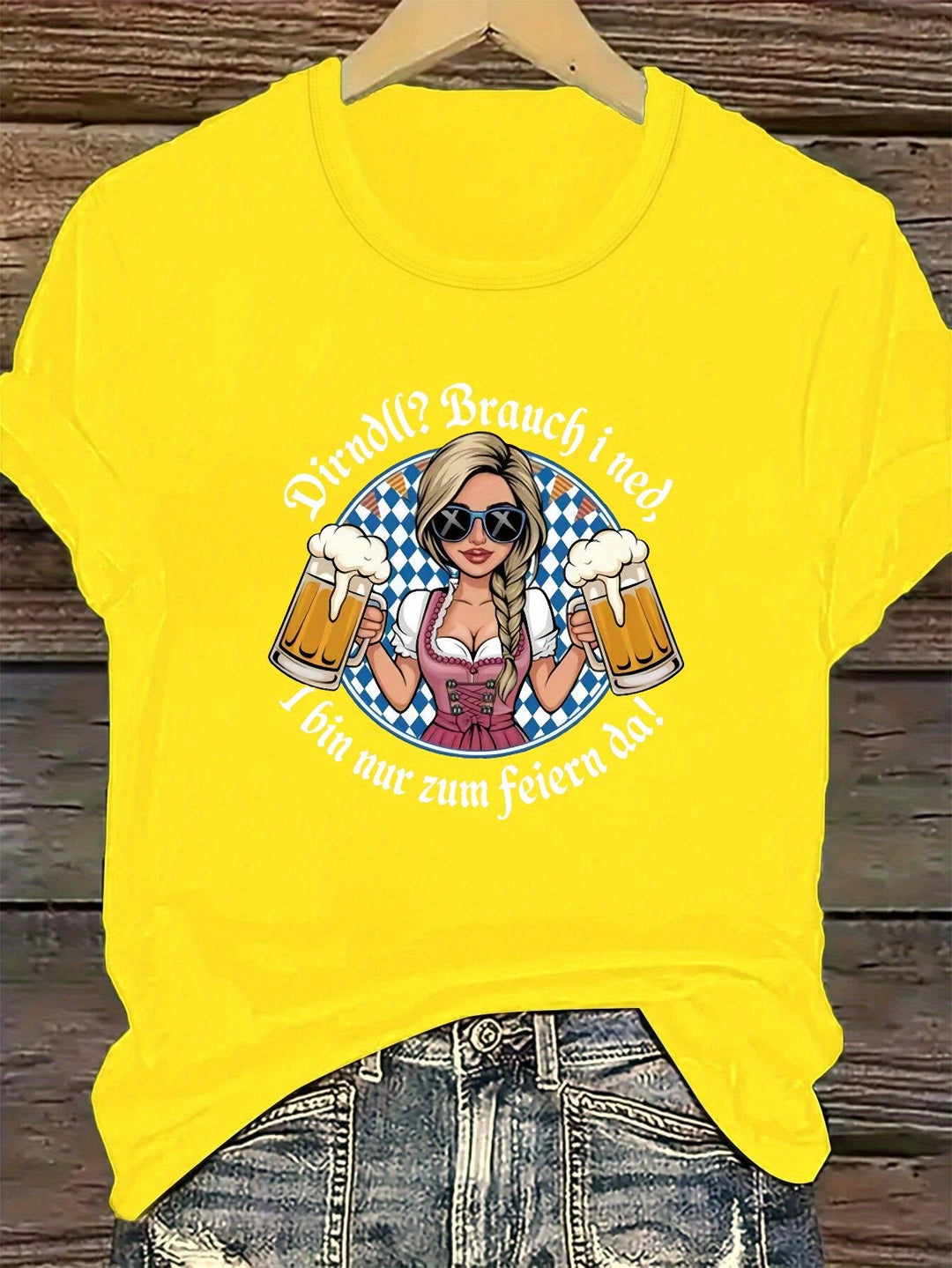 Women's Plus Size Short-Sleeve T-Shirt – Liesl Oktoberfest 2026