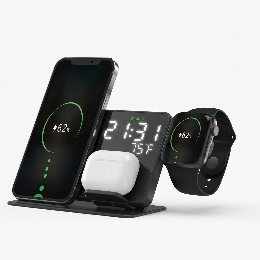 4-In-1 Wireless Charging Station - ChargeHub