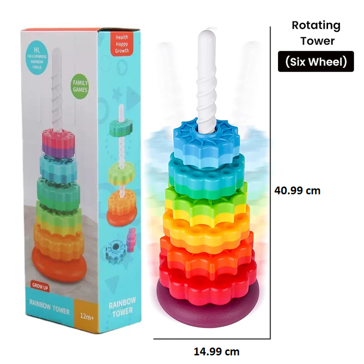 Stacking Spinning Ring Toy - Ringlyx