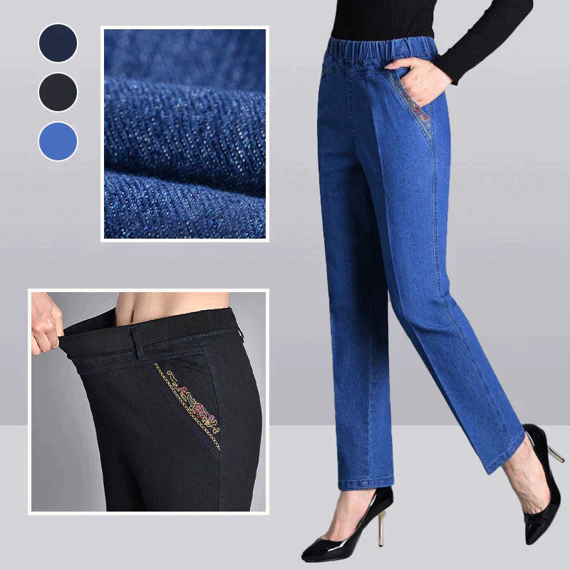 Fall push-up jeans - Ella with a warm lining and a perfect fit!