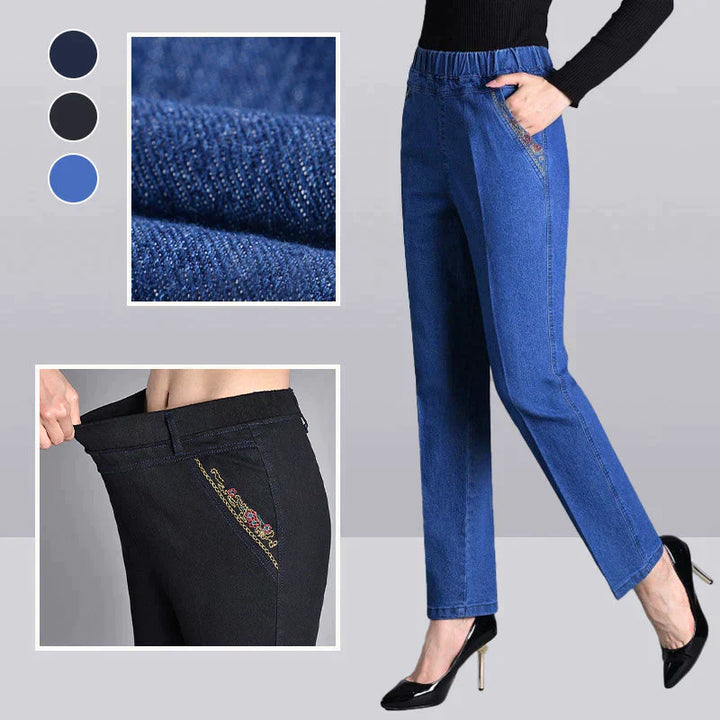 Fall push-up jeans - Ella with a warm lining and a perfect fit!