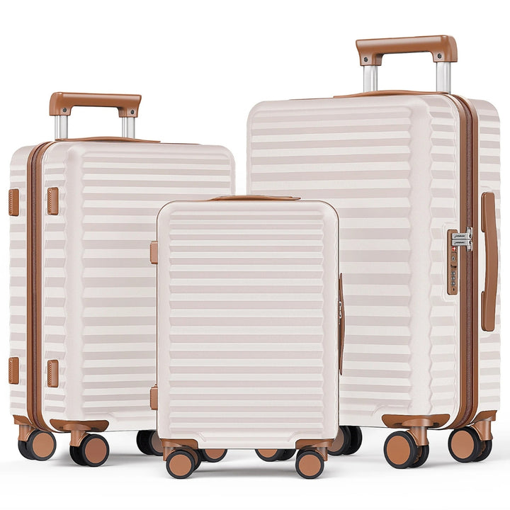 Hard Shell Suitcase Set – Monaco Skyline