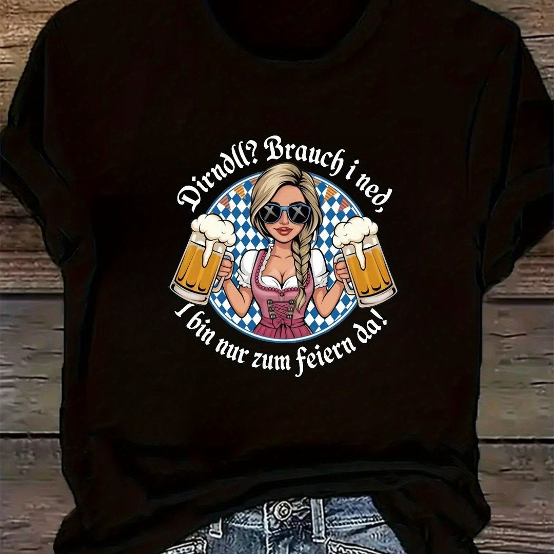 Women's Plus Size Short-Sleeve T-Shirt – Liesl Oktoberfest 2026