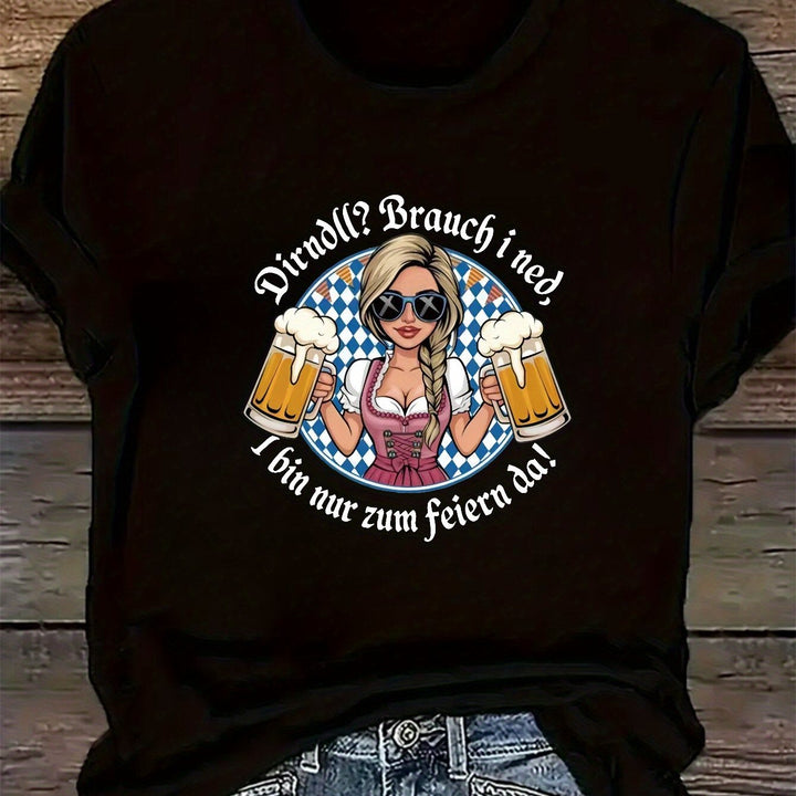 Women's Plus Size Short-Sleeve T-Shirt – Liesl Oktoberfest 2026