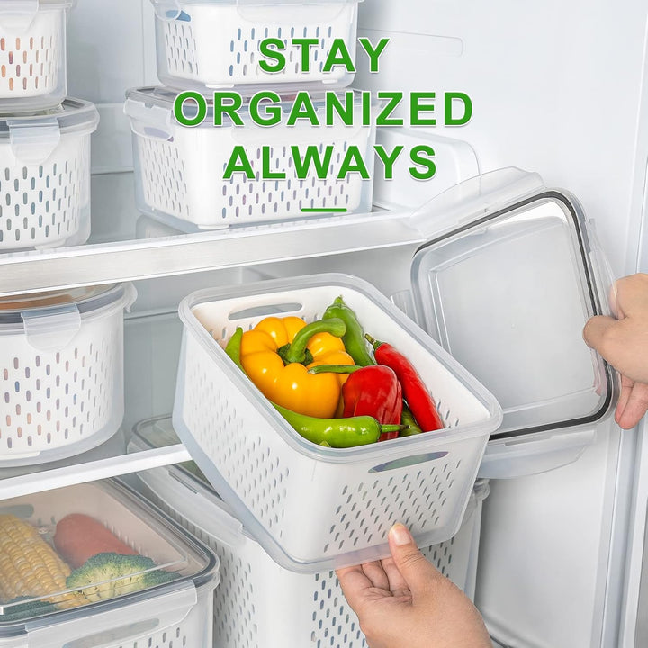 5-piece Large Food Storage Set - FreshKeeper-Nora Luxe
