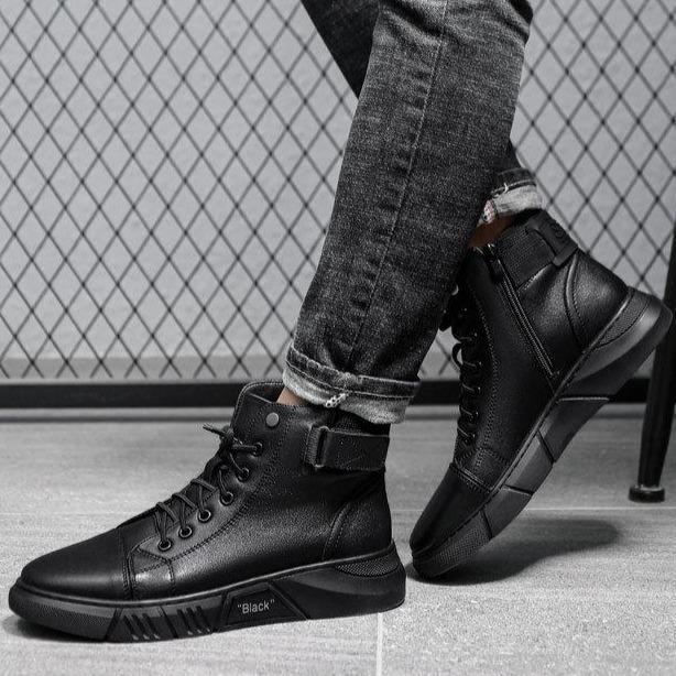 Stylish Leather Men's Shoes – Rafael