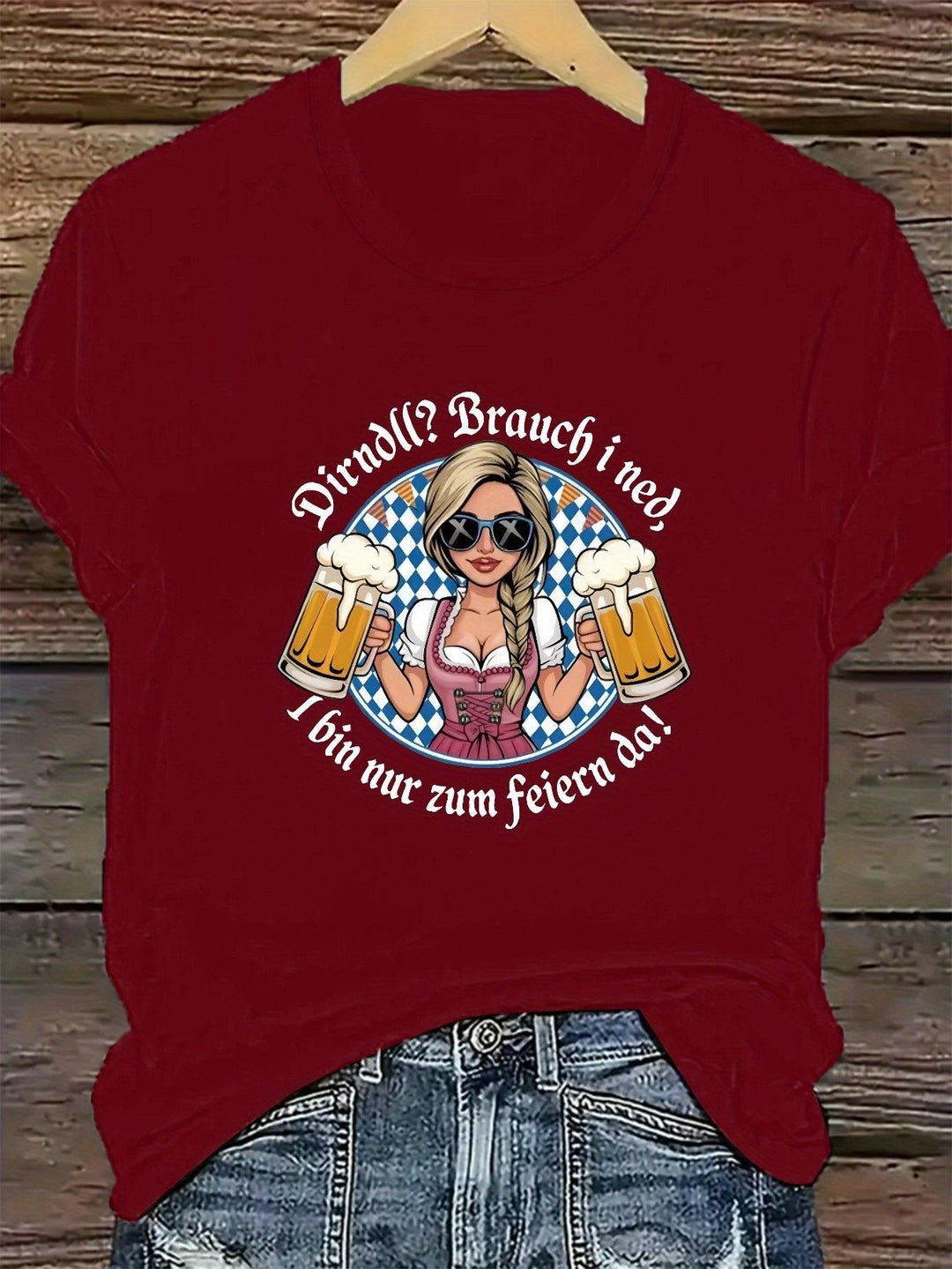 Women's Plus Size Short-Sleeve T-Shirt – Liesl Oktoberfest 2026