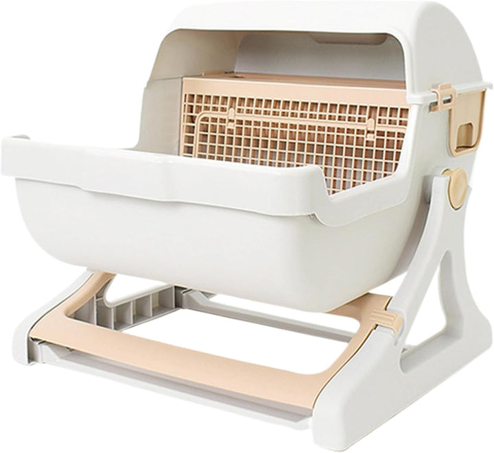 Automatic Odorless Litter Box with Open-Top Design – Felvora