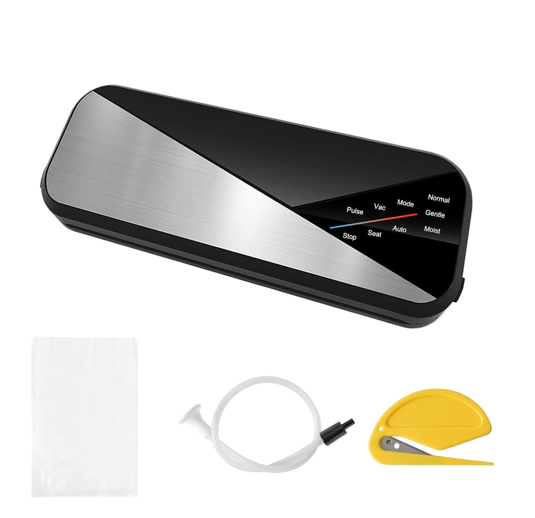 6-in-1 Vacuum Sealer with 80kPa Suction and Sealing Strip – Fresvyn