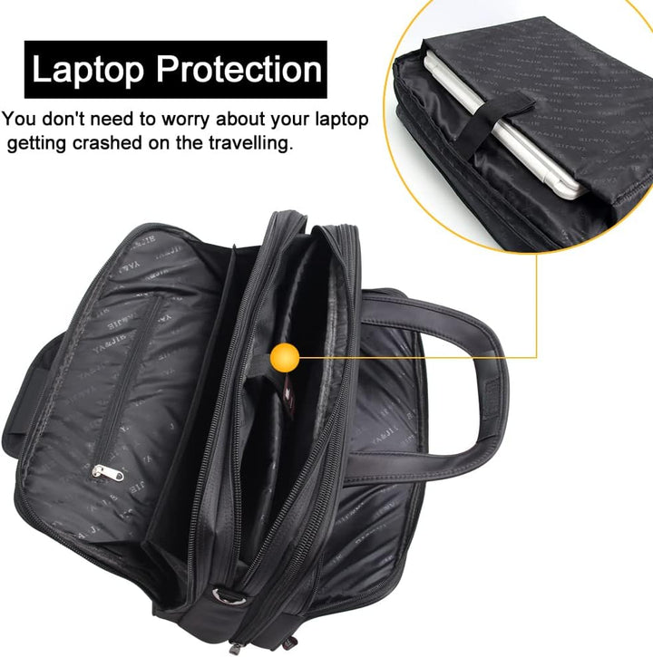 Men’s Canvas Laptop & Business Tote Bag