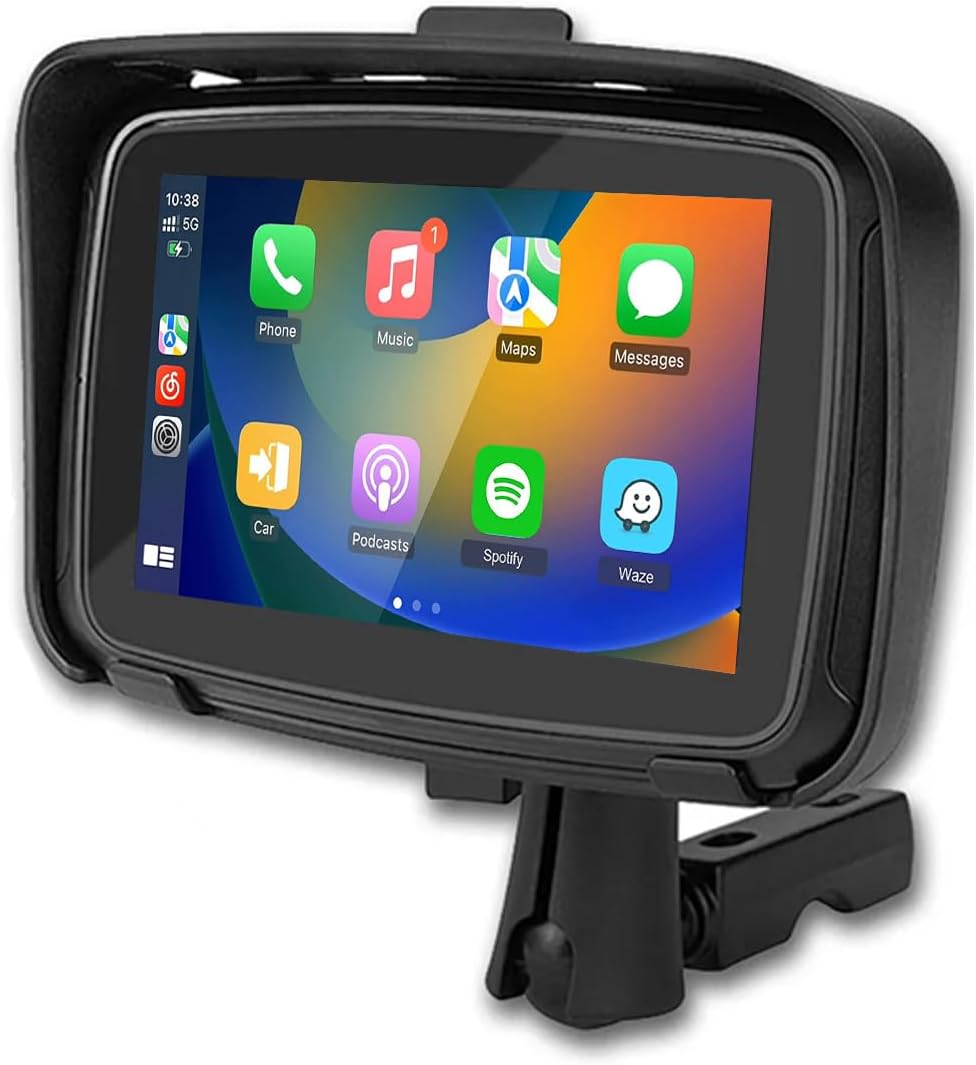 Portable Motorcycle Monitor with 5" IPS Screen – RideMate