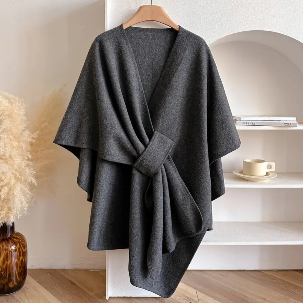 Ladies Wrap Scarf with Windproof Design – Celeste