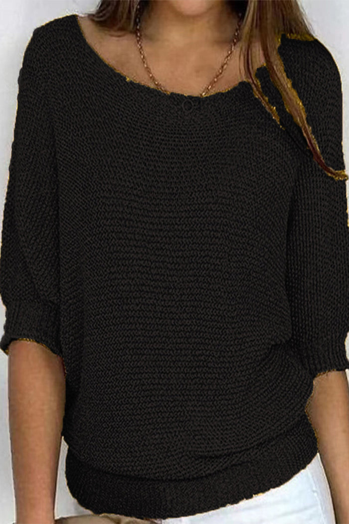 Batwing Sleeve Women's Sweater with Loose Fit – Mira