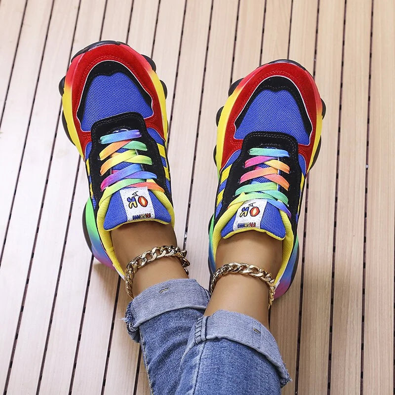 Colorful Women's Sneakers – Solenya