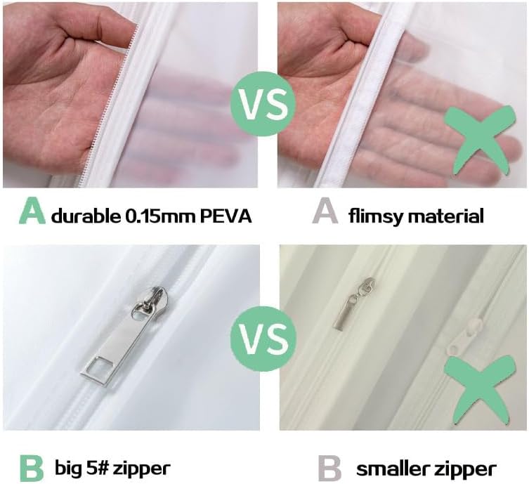 Full-Length Wedding Dress Storage Set – Dustproof Bridal Gown Cover