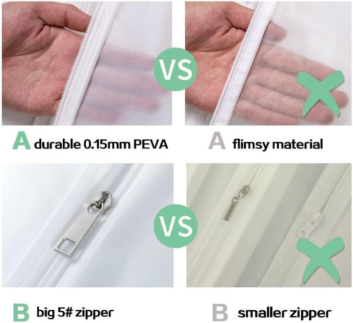 Full-Length Wedding Dress Storage Set – Dustproof Bridal Gown Cover